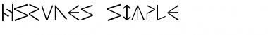 Download HSRunesSimple Font Download HSRunesSimple Font