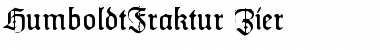 HumboldtFraktur Zier Regular Font