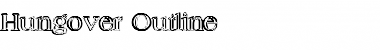 Download Hungover Outline Font Download Hungover Outline Font