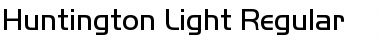 Huntington-Light Font