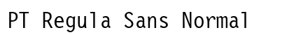 PT Regula Sans Normal preview