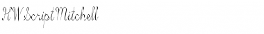 Download HWScriptMitchell Font Download HWScriptMitchell Font