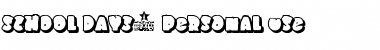 Download SCHOOL DAYS 2 PERSONAL USE Font Download SCHOOL DAYS 2 PERSONAL USE Font
