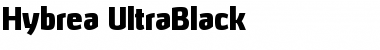Download Hybrea UltraBlack Font