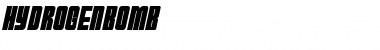 Download HydrogenBomb Font Download HydrogenBomb Font