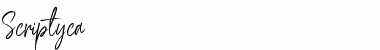 Scriptyca Font