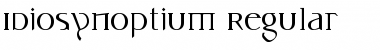 Download Idiosynoptium Font