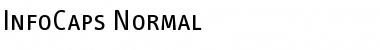 InfoCaps Normal Font