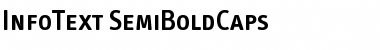 InfoText SemiBold Font