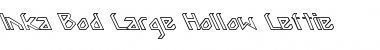 Inka Bod Large Hollow Leftie Regular Font
