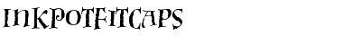 InkPotFitCaps Font