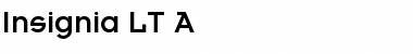 Insignia LT A Regular Font