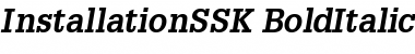 InstallationSSK Font