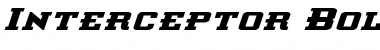 Download Interceptor Bold ExpItalic Font
