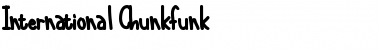 Download International Chunkfunk Font