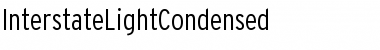 InterstateLightCondensed Font