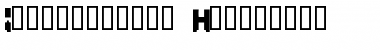 Interstellar Harddrive Regular Font