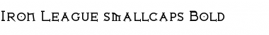 Iron League smallcaps Font