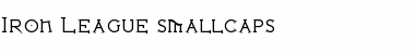 Iron League smallcaps Font