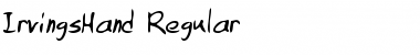 Download IrvingsHand Font