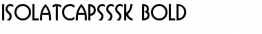 IsolatCapsSSK Bold Font