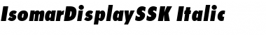 IsomarDisplaySSK Font