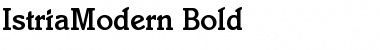 IstriaModern Font