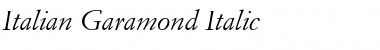 Italian-Garamond Font