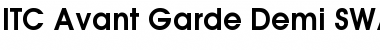 ITC Avant Garde SWA Font