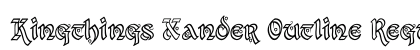 Kingthings Xander Outline Regular preview