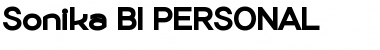 Sonika PERSONAL USE Font