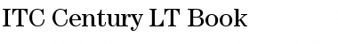 ITCCentury LT Book Font