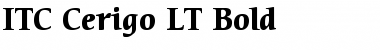 ITCCerigo LT Book Bold Font