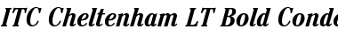 ITCCheltenham LT BookCond Bold Italic Font