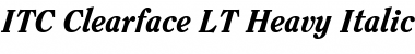 Clearface LT Regular Font