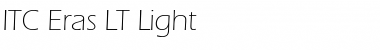 Eras LT Light Font