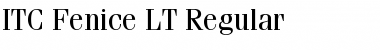 ITCFenice LT Regular Font