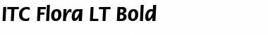 Flora LT Medium Bold Italic Font
