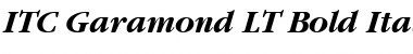 Garamond LT Font