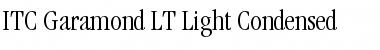 Garamond LT LightCondensed Font