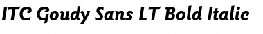 GoudySans LT Medium Font