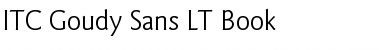 GoudySans LT Book Font