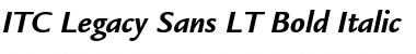 ITCLegacySans LT Book Font