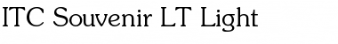 Souvenir LT Font