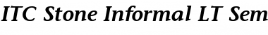 StoneInformal LT Font