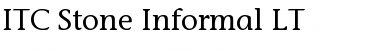 StoneInformal LT Font