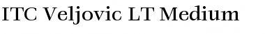 Veljovic LT Medium Regular Font