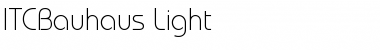 ITCBauhaus-Light Light Font