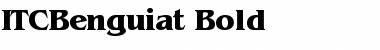 ITCBenguiat Bold Font