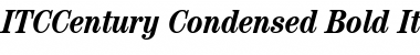ITCCentury-Condensed Font